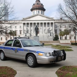 South Carolina Highway Patrol - Troop Six, Post B - The Ubiquitous (and OMINOUS) Silver and Blue Cruiser