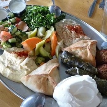 Anita's Kitchen - Vegetarian Mezza: Hommus, Tabbouleh, Fattoush, Baba, Grape Leaves, Falafil, Spinach Pies, Labneh & Pickled Veggies - Lebanese Near Me - Ferndale, Michigan Anita's Kitchen - Vegetarian Mezza: Hommus, Tabbouleh, Fattoush, Baba, Grape Leaves, Falafil, Spinach Pies, Labneh & Pickled Veggies - Lebanese Near Me - Ferndale, Michigan