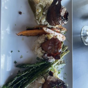 Chop House Alaska - Burnt scallops along with burnt bacon Yumm - Steakhouses Near Me - Wasilla, Alaska