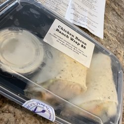 Chicken bacon ranch wrap