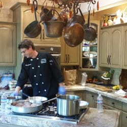 Richs Kitchen - Rich doing his thing, christening a newly remodeled gourmet kitchen. Perfect pairing