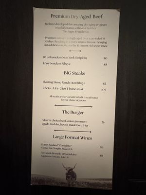 Menu photo 1 NOtaBLE The Restaurant Calgary, AB Menu photo 1 NOtaBLE The Restaurant Calgary, AB