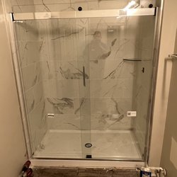 De Leon Remodel - New tile and shower door