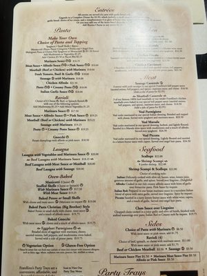 Menu photo 1 Fratellino's Italian Restaurant Brea, CA Menu photo 1 Fratellino's Italian Restaurant Brea, CA