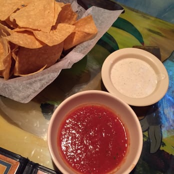 Papa Grande - Chips, salsa, & some white stuff? Spicy ranch? I'm not sure. - Mexican Near Me - Owensboro, Kentucky Papa Grande - Chips, salsa, & some white stuff? Spicy ranch? I'm not sure. - Mexican Near Me - Owensboro, Kentucky