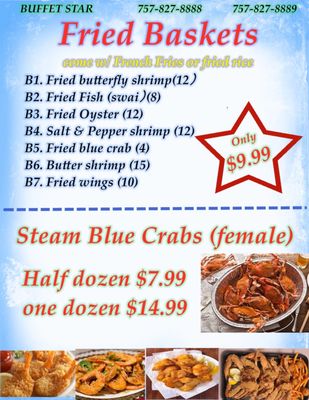 Menu photo 2 Buffet Star Hampton, VA Menu photo 2 Buffet Star Hampton, VA