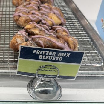 La Beignerie - La Beignerie Fritter Aux Bluets (Blueberry Crullers) - Donuts Near Me - Montreal, Quebec
