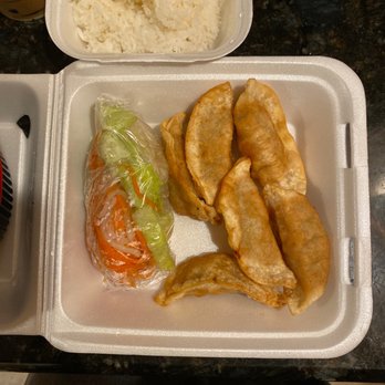 Pho Cali - Pot Stickers on point. The Only bummer is my delivery order arrived missing the yummy dipping sauce; still delicious! - Vietnamese Near Me - Rocklin, California