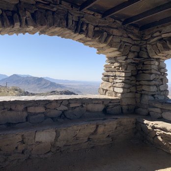 Dobbins Lookout - View from inside - Landmarks & Historical Buildings Near Me - Phoenix, Arizona