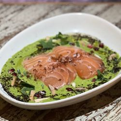 Salmon Crudo