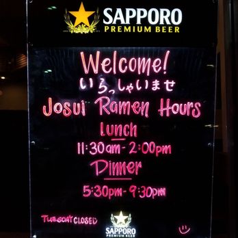 Ramen Josui - Ramen Near Me - Torrance, California