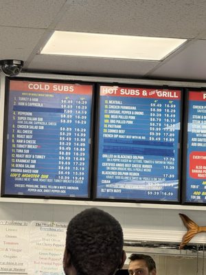 Menu photo 1 Lou's Giant Subs Pompano Beach, FL
