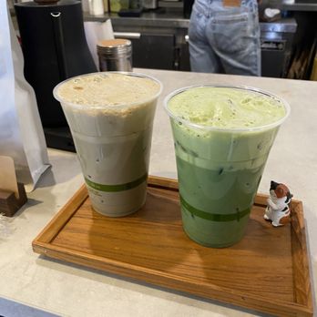 Kijitora - Hojicha latte and matcha latte - Coffee & Tea Near Me - Brooklyn, New York Kijitora - Hojicha latte and matcha latte - Coffee & Tea Near Me - Brooklyn, New York