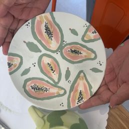 Papaya plate!