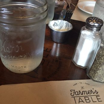 Farmer's Table - Mason jars!! - New American Near Me - La Mesa, California Farmer's Table - Mason jars!! - New American Near Me - La Mesa, California
