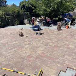 Bellagio Pavers - Progress