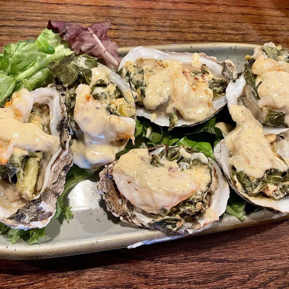 Sundae Cafe - Oyster Southern Oysters Rockefeller - Seafood Near Me - Tybee Island, Georgia Sundae Cafe - Oyster Southern Oysters Rockefeller - Seafood Near Me - Tybee Island, Georgia