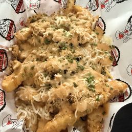 Chicken Afredo Fries Chicken Afredo Fries