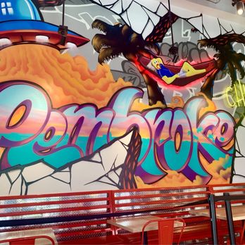 Dave's Hot Chicken - Wall art - Chicken Shop Near Me - Pembroke Pines, Florida