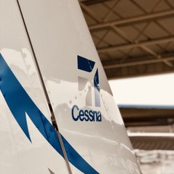 Knoxville Flight Training Academy - The tail of our Cessna 172E