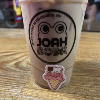 Joah Boba - You get a free sticker with your purchase! Milk tea! - Bubble Tea Near Me - Henderson, Nevada Joah Boba - You get a free sticker with your purchase! Milk tea! - Bubble Tea Near Me - Henderson, Nevada