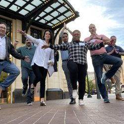 Adventure Games Team Building - Fun time running around town with team building event!
