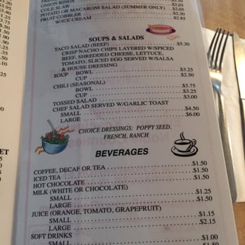 Syracuse Cafe - the menu for the restaurant - American Near Me - Syracuse, Indiana