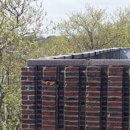 Bronstein Properties - Broken/Loose Bricks + Missing/Broken Mortar. 84-53 Dana Court, Middle Village Queens. Bronstein Properties when will this be fixed? - Real Estate Services Near Me - Forest Hills, New York