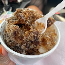 Sno Balls Hawaiian Shaved Ice - SF root beer and vanilla