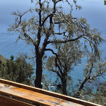 Nepenthe - View from the back porch - New American Near Me - Big Sur, California