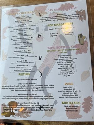 Menu photo 2 Pie Dive Bar La Conner, WA