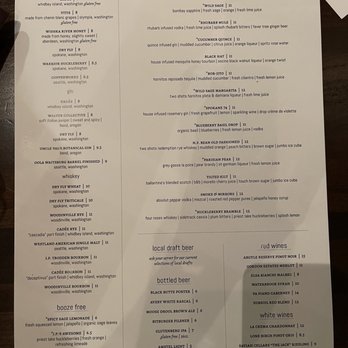 Wild Sage Bistro - The drinks menu - New American Near Me - Spokane, Washington Wild Sage Bistro - The drinks menu - New American Near Me - Spokane, Washington