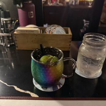 Southern On Main - blueberry mojito mule - Southern Near Me - Elkin, North Carolina
