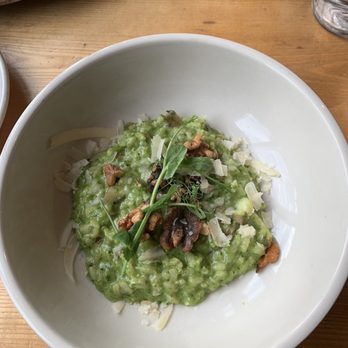 Terra GR - 1/2 portion of Mushroom Risotto - New American Near Me - Grand Rapids, Michigan