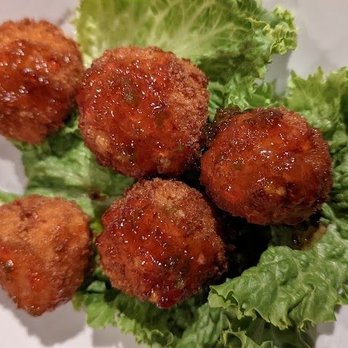 Settler's Table Bakery And Deli - Horny Toads - deep fried mac and cheese with amazing jalapeno glaze - Desserts Near Me - Mesquite, Texas Settler's Table Bakery And Deli - Horny Toads - deep fried mac and cheese with amazing jalapeno glaze - Desserts Near Me - Mesquite, Texas