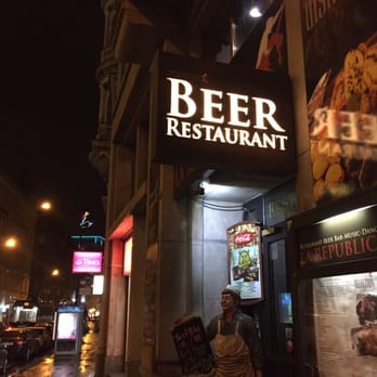 La Republica Restaurant - The outside sign - Beer Bar Near Me - Prague, Puerto Rico La Republica Restaurant - The outside sign - Beer Bar Near Me - Prague, Puerto Rico