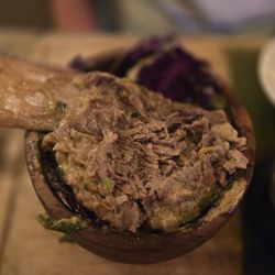 La Costa Olas - Coconut Beef Rib...so tough and dry!