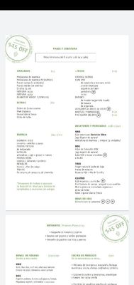 Menu photo 4 Verde Que Te Quiero Verde Rosario, S Menu photo 4 Verde Que Te Quiero Verde Rosario, S