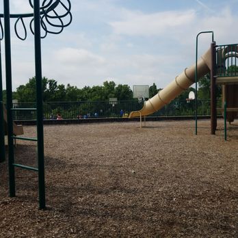 Centennial Park - Basketball courts below playground - Parks Near Me - Ellicott City, Maryland