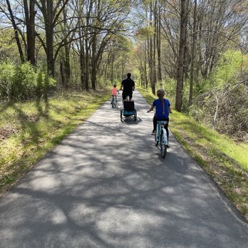 Reedy Rides - Riding Northwest along the Swamp Rabbit trail - Bike Rentals Near Me - Greenville, South Carolina Reedy Rides - Riding Northwest along the Swamp Rabbit trail - Bike Rentals Near Me - Greenville, South Carolina
