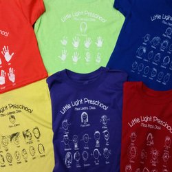 Little Light Preschool - Our Chapel and School Spirit shirts.