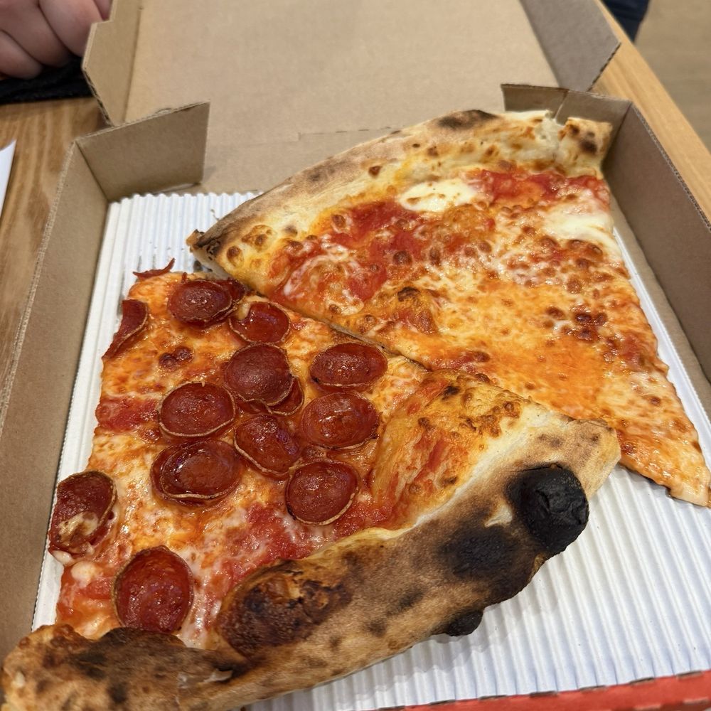 Odie's Pizza - Slice of cheese and pepperoni pizza - Pizza Near Me - Oceanside, California Odie's Pizza - Slice of cheese and pepperoni pizza - Pizza Near Me - Oceanside, California