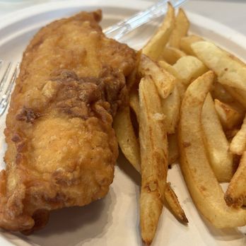 The Chipper - Fish (cod) and chips. Very good. - Fish & Chips Near Me - Katy, Texas The Chipper - Fish (cod) and chips. Very good. - Fish & Chips Near Me - Katy, Texas