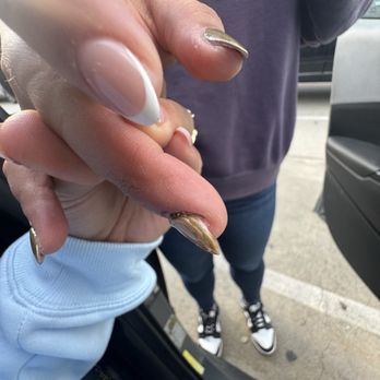 M Nail Bar - bleeding cuticle, bad shaping - Nail Technicians Near Me - Lake Charles, Louisiana M Nail Bar - bleeding cuticle, bad shaping - Nail Technicians Near Me - Lake Charles, Louisiana