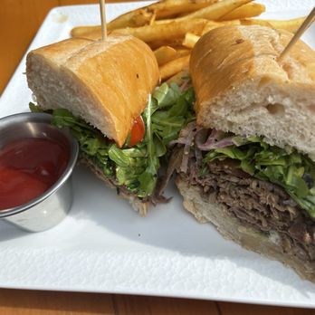 Cascades American Cafe - Roasted Lamb sandwich was bliss. - New American Near Me - Nashville, Tennessee