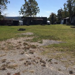 Coffelt Country Craft Village & Flea Market - Installed a few fire pits, next up tree trunk seats