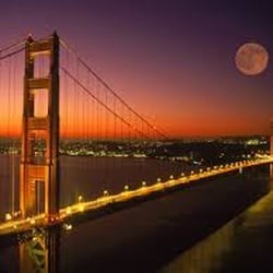 San francisco california el golden gate
