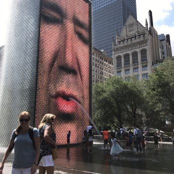 Crown Fountain - Public Art Near Me - Chicago, Illinois