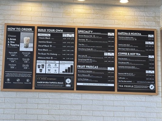 Menu photo 1 Boba Guys Long Beach, CA