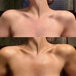 The B Boutique - The all natural spray tan formula includes beat and sugar cane extract. The highest quality all natural spray on the market.
